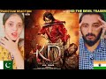 KD - The Devil Title Teaser Reaction!! Dhruva Sarja | Hindi Movie | Pakistani Reaction