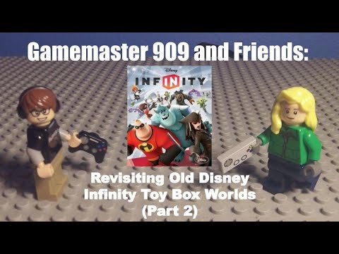Gamemaster 909 and Friends: Revisiting My Old Disney Infinity Toy Box Worlds (Part 2)