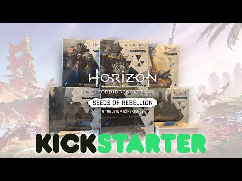 Apex Pledge  - Horizon Forbidden West: Seeds of Rebellion Kickstarter Unboxing