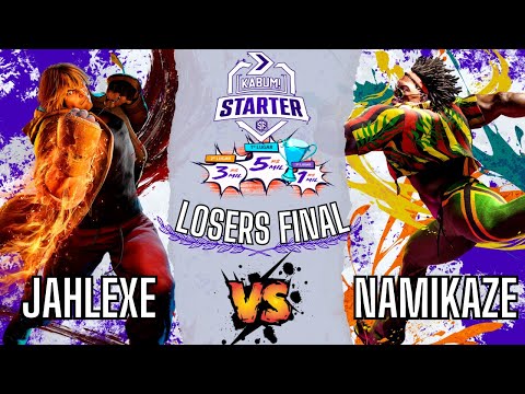 SF6 👊 JahLexe (Ken) vs Namikaze (Dee Jay) 👊 KaBuM! Starter Street Fighter 6 - Losers Final