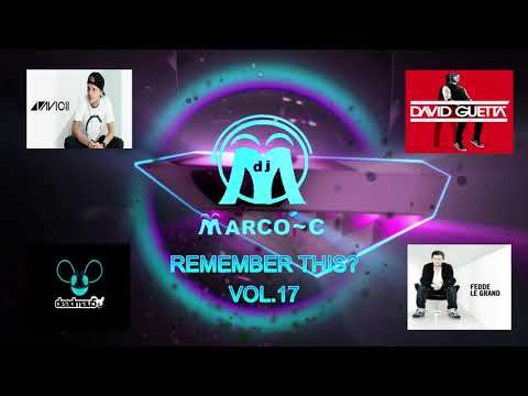 REMEMBER THIS VOL.17 (avicii - fedde le grand - david guetta - martin solveig - deadmause5)
