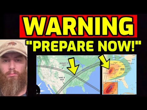 Warning! This is Why They Are Worried About the Solar Eclipse on April 8th! "Prepare Now!!" - Patrick Humphrey News (Video)