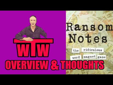 Ransom Notes Magnetic Poetry Game My Thoughts and Overview