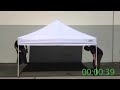 Caravan Canopy 10 x 10 Foot DisplayShade Canopy Package with Side Walls and Weight Bags