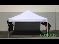 Caravan 10 x 10 Aluma Commercial Grade Canopy Value Package + 4 Sidewalls