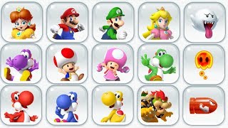 Super Mario Run - All Characters