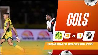 GOLS - MIRASSOL 2 X 1 VASCO - BRASILEIRÃO 2026