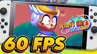 60fps Coming to Penny's Big Breakaway on Switch!