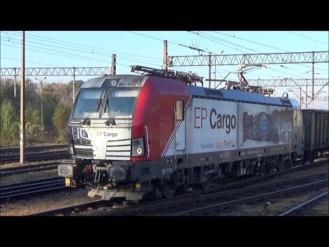 Dwa Vectrony EP Cargo: 383 060-1 i 193-823 | Bytom, 24.10.2019