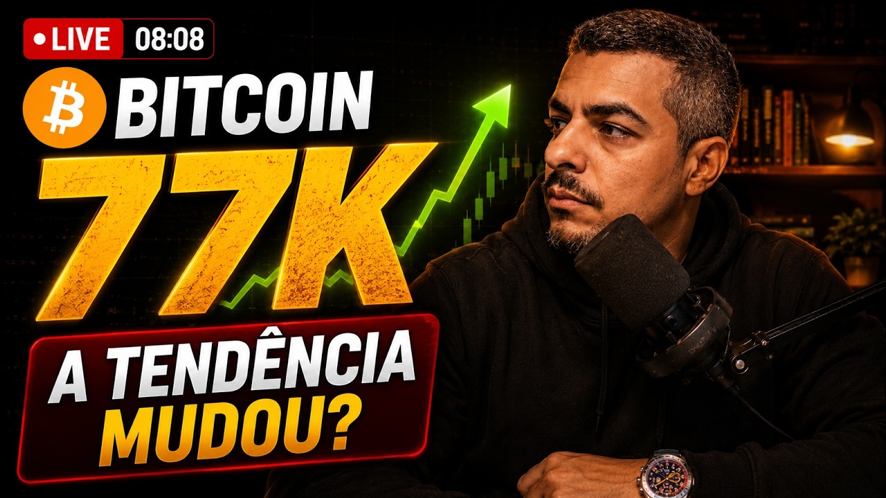 Bitcoin Hoje - Segunda Feira - A Têndencia Mudou? - Analisando os Mercados  - Bitcoin Petróleo