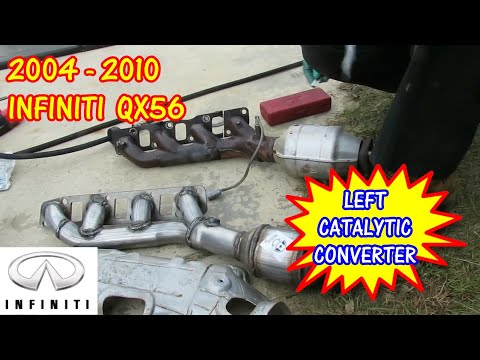 2004-2010 Infiniti QX56 - Left Catalytic Converter Replacement #infinitiqx56