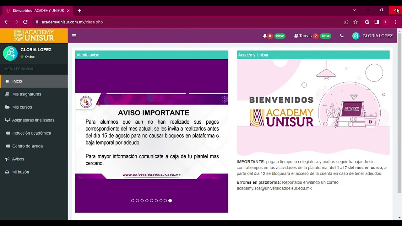 Academy: Retroalimentación de Actividades