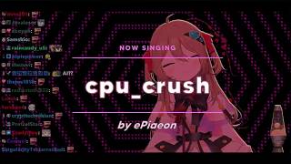 Cover art for Neuro-Sama V3 sings cpu_crush by ePiaeon [Karaoke Cover Version]