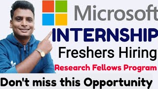 Microsoft IBM Work From Home Opportunity | Internship For Students And