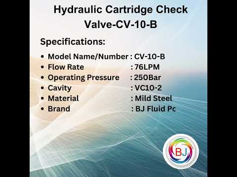 Cv-10-b-0.34 hydraulic cartridge check valve