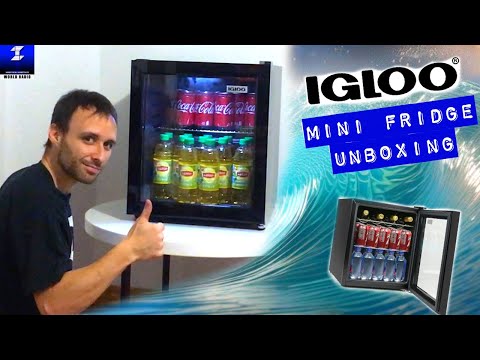 Igloo Mini Fridge Unboxing and Stocking With Drinks