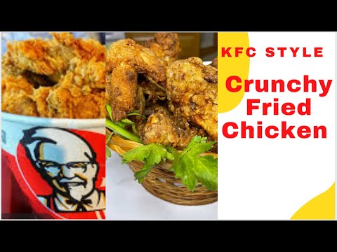 How to Make Crunchy Fried Chicken #kfcstylechicken #games #game #gameday #nfl #kfcstyle #kfc