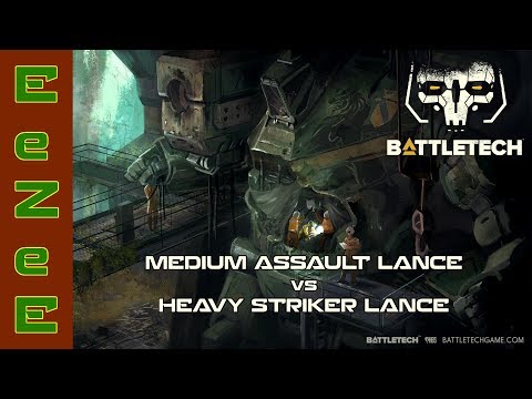 BattleTech: Medium Assault vs Heavy Striker Lance