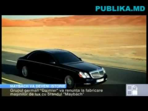 Grupul german Daimler renunţă la fabricare maşinilor de lux cu brandul Maybach