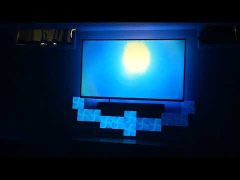 Glimmr TV - Large Nanoleaf configuration demo.