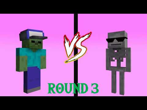Monster School : BOWMASTERS CHALLENGE - Minecraft Animation