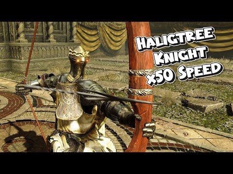 Hyperspeed Haligtree Knight vs New Bosses - Hilarious Fight - Elden Ring Shadow of The Erdtree DLC