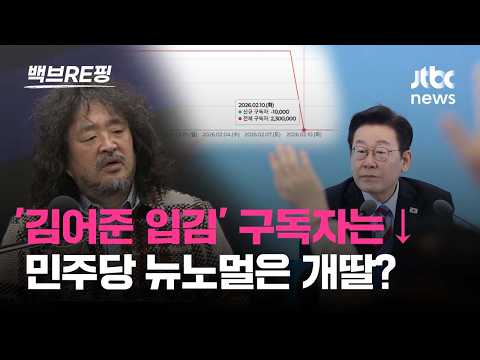  김어준 '입김'에도 흔들리지 않는 개딸…'뉴스공장' 구독자 뚝↓ 지나친 개입에 역풍?