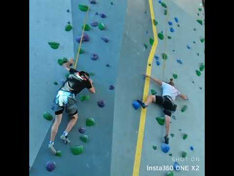 Insta360-Gripstone climbing gym