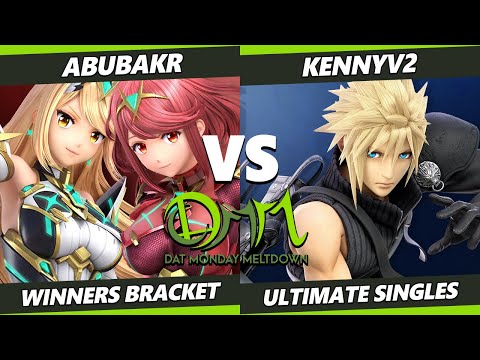 DAT Monday Meltdown 239 - Abubakr (Pyra Mythra) Vs. KennyV2 (Cloud) SSBU Ultimate Tournament