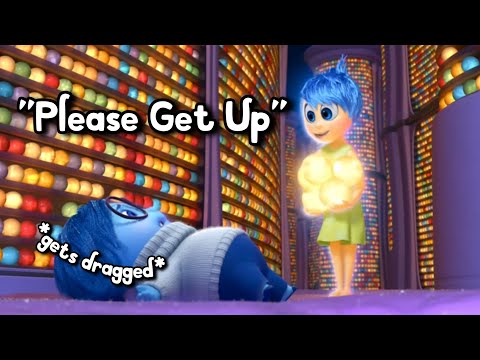 Joy and Sadness being a chaotic duo for over 11 minutes straight 💛💙