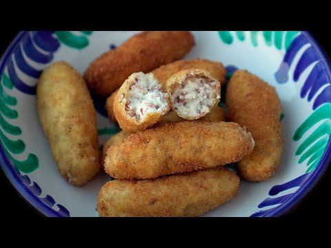 Croquetas de jamón del Bar Los Manueles