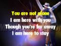 You Are Not Alone - Karaoke Michael Jackson ...
