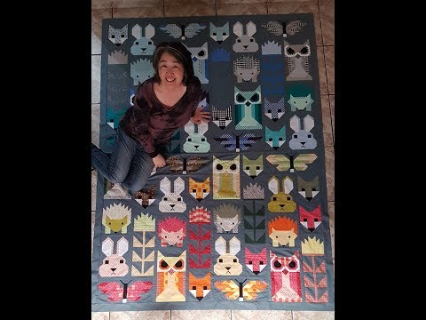 DIY - Montagem final do Topo Fancy Forest por Silvia Ramos Atelier