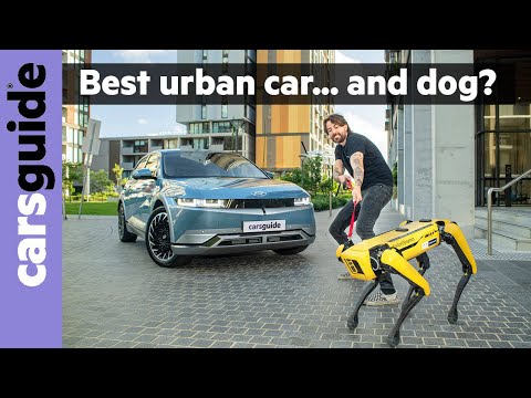Hyundai Ioniq 5 AWD 2022 review feat. @Boston Dynamics robot doggo Spot! Electric car test Australia