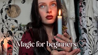 Witchcraft for beginners ♡ a witch’s guide ⛤
