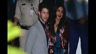 Newlyweds Priyanka Chopra & Nick Jonas are back in Mumbai after Delhi reception!