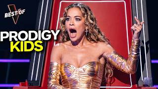 LITTLE Singers With Voices BIGGER Than The Stage on The Voice | Top 3