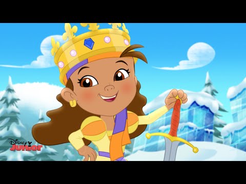 Jake and the Never Land Pirates | Queen Izzy-Bella Song | @disneykids