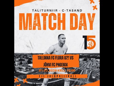 Taliturniir - C-tasand: Tallinna FC Flora U21 vs Jõhvi FC Phoenix