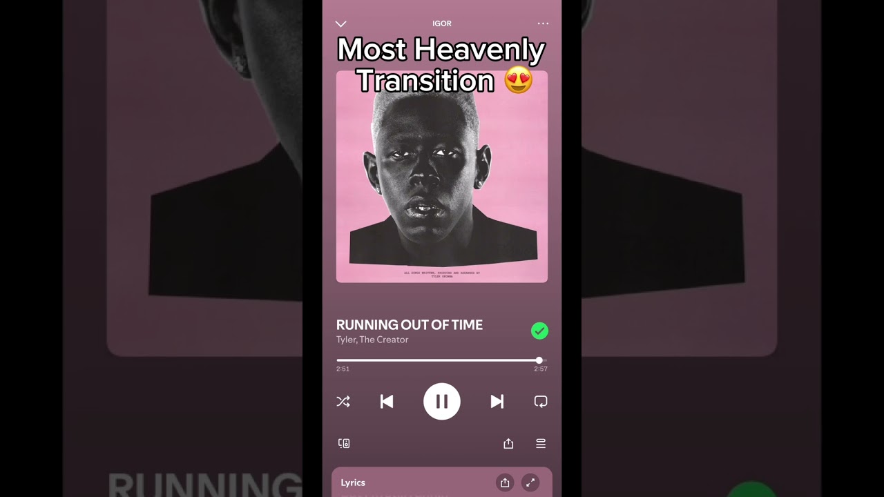 Unbelievable Spotify Transition!!!