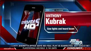 METEOR EXPLOSION OR UFO? HUGE LIGHT IN THE SKY AND BOOM SHAKES TUCSON ARIZONA 10 DECEMBER 2013