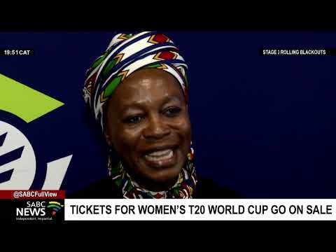 Tickets for the women's T20 cricket World Cup on sale