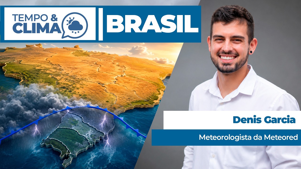 Previsão do tempo para todo o Brasil  10-07-2026