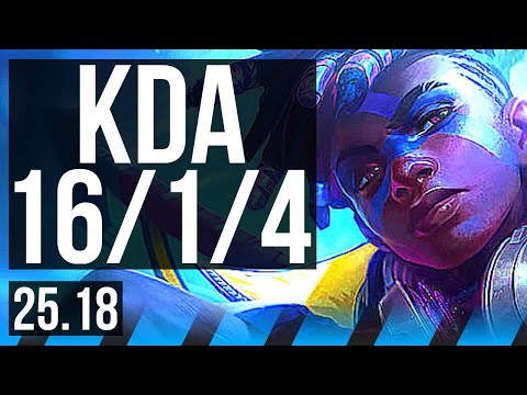 EKKO vs YONE (MID) | 16/1/4, Legendary | KR Master | 25.18