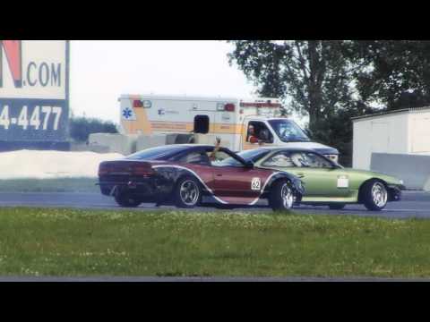 Nissan 240SX V8 Drifting - Bob Patinka 2010 DriftMania Highlights