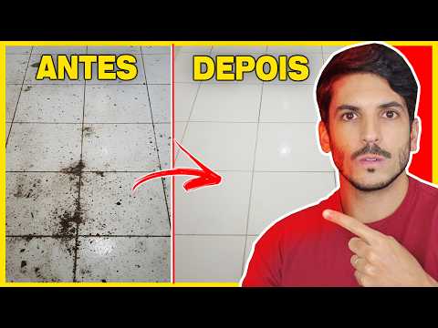 COMO LIMPAR PORCELANATO, VIDRO DO BOX, REJUNTE, PISO VINÍLICO E MAIS