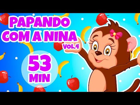 Papando com a Nina Vol. 4 - Giramille 53 min | Desenho Animado Musical