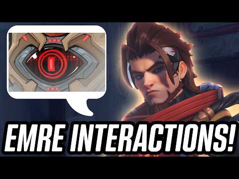 The NEW Emre Interactions in Overwatch are TRAGIC!