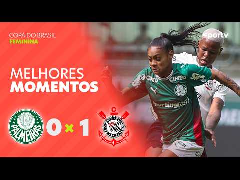 Gols e lances de Palmeiras x Corinthians