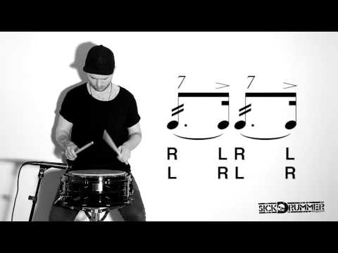 Sick Drummer Rudiment Series: 9 Seven Stroke Roll